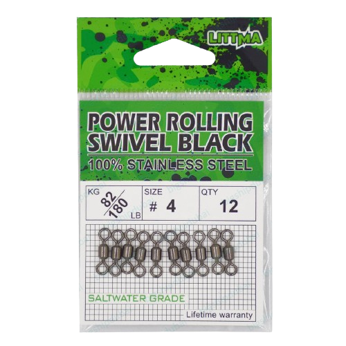 LITTMA POWER ROLLING SWIVEL - BLACK