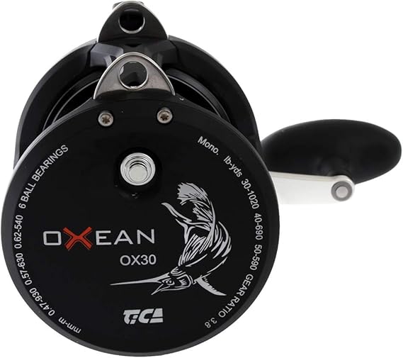 TICA Tica Oxean Series: Graphite Body Lever Drag Trolling Reel Tica Oxean Series: Graphite Body Lever Drag Trolling Reel