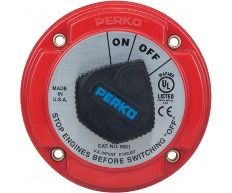 BATTERY SWITCH - ON/OFF - PERKO USA