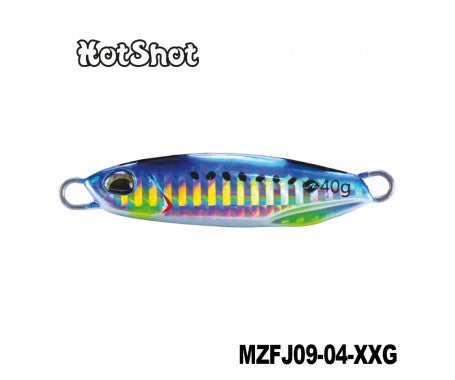 HOTSHOT JIG LURE WITH ASSIST HOOK AND TREBLE HOOK