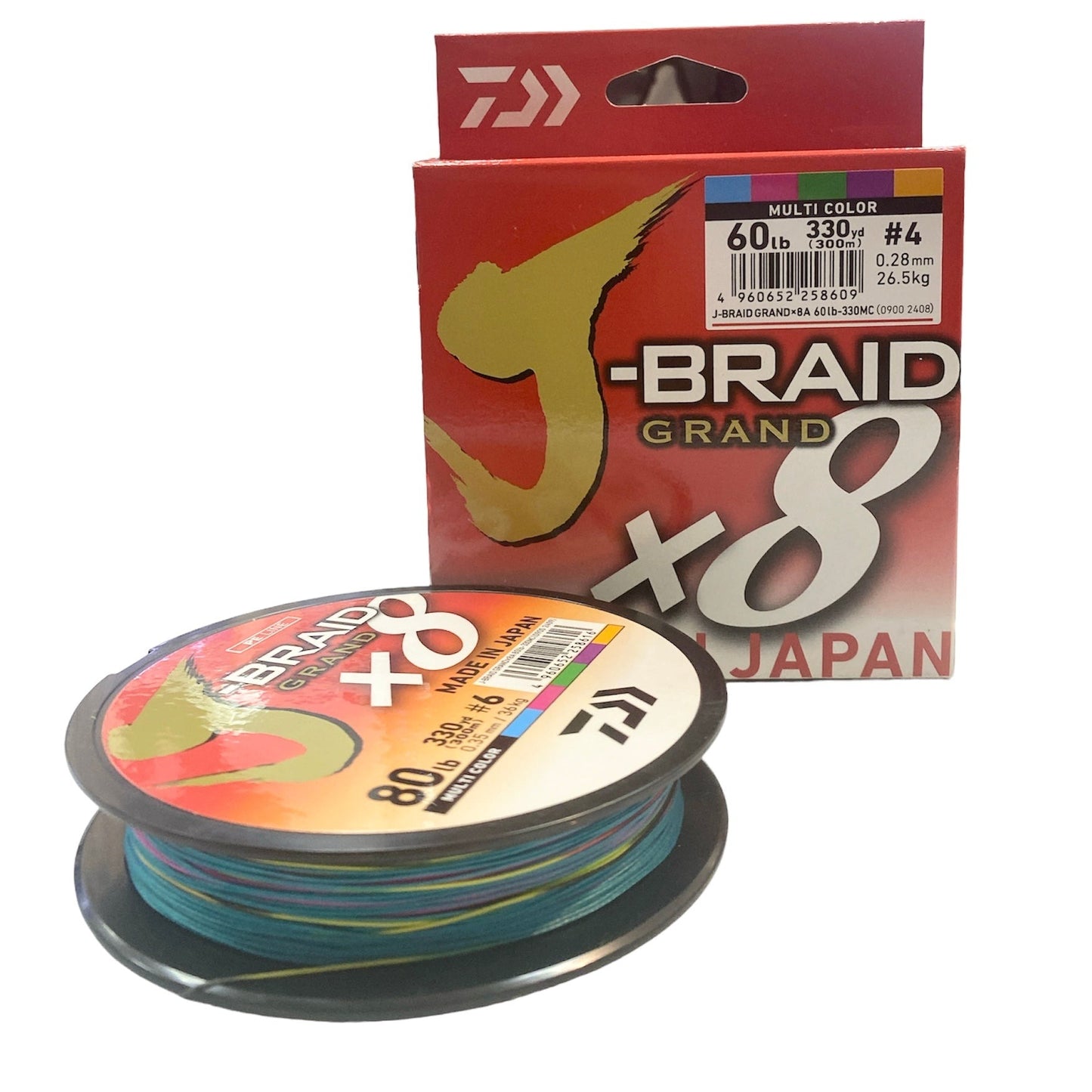 Daiwa J-Braided Line x8 300M