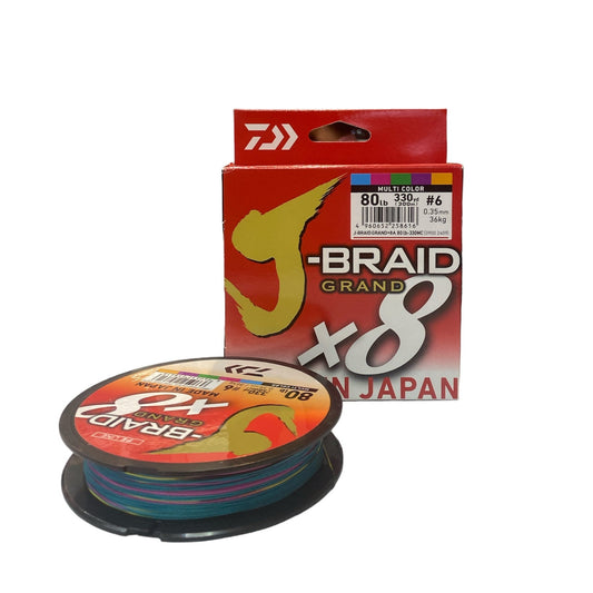 Daiwa J-Braided Line x8 300M