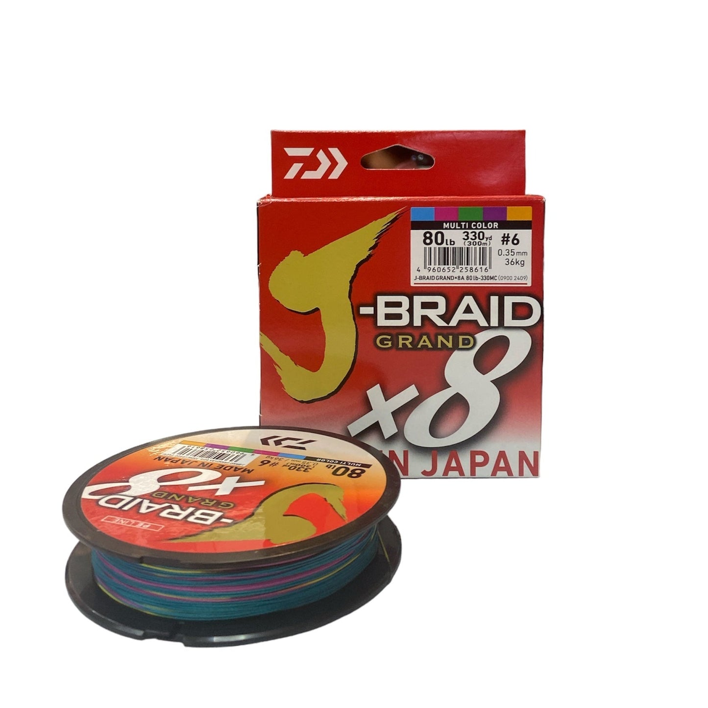 Daiwa J-Braided Line x8 300M