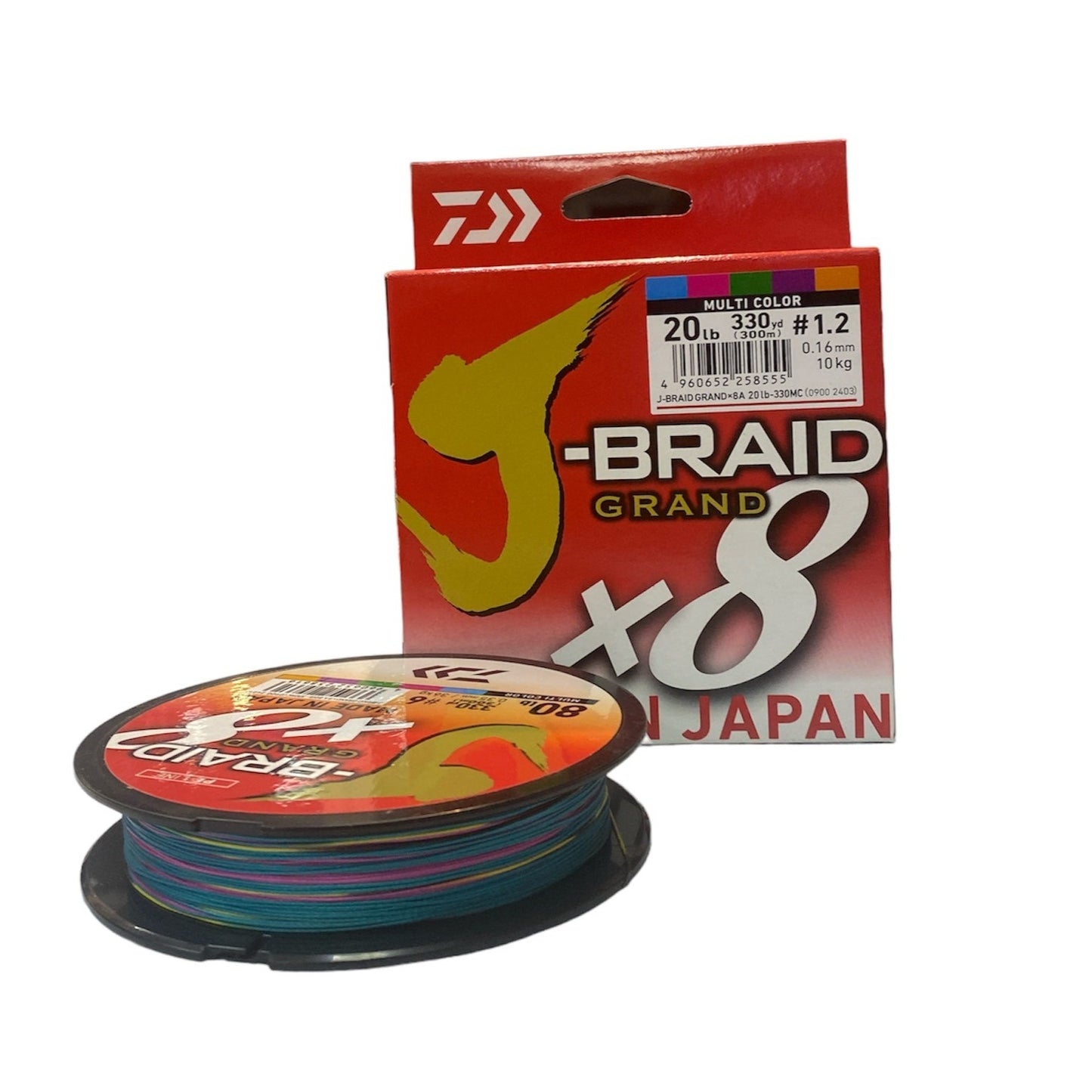 Daiwa J-Braided Line x8 300M