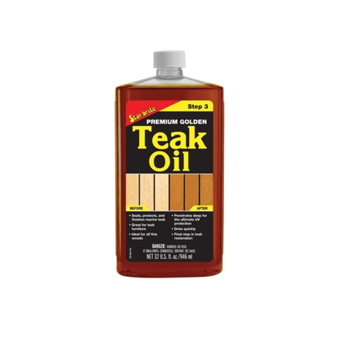 STAR BRITE Premium Gold Teak Oil Quart