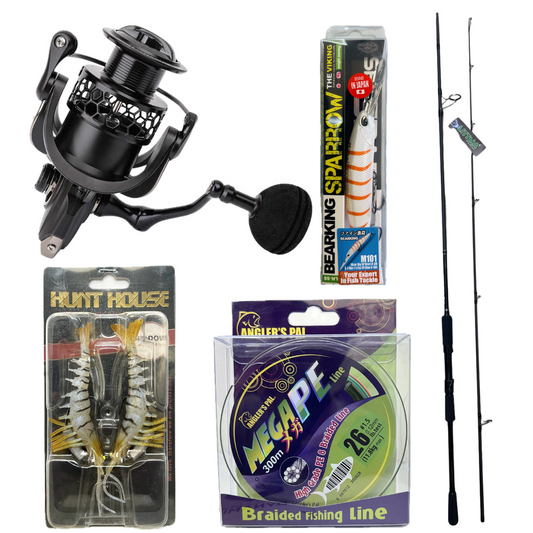 COMBO SET LITMA WHISPER 2.4 ROD AND NANO 4000 REEL