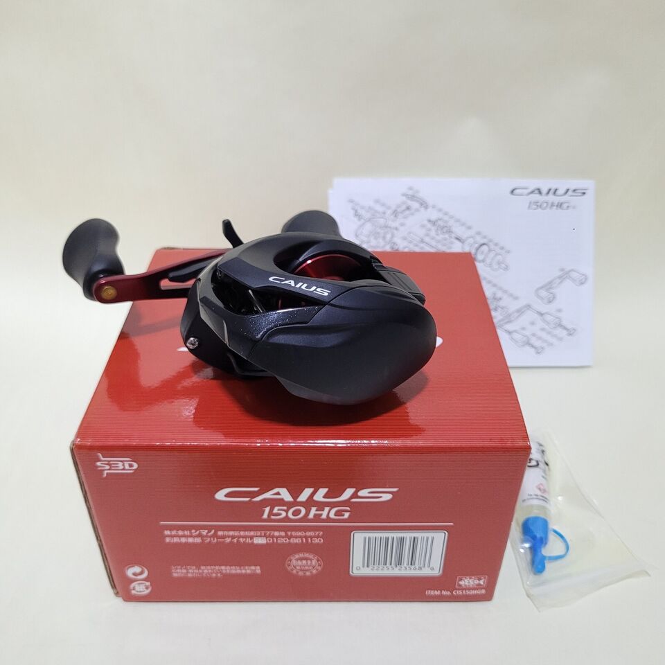 Shimano Caius 150HG Baitcasting Bass Casting Fishing Reel S3D